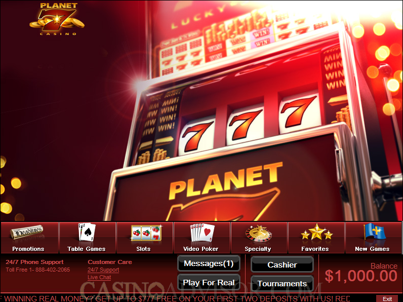 best slots planet 7 casino