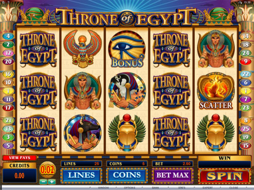 Throne of Egypt Video Slot Preview